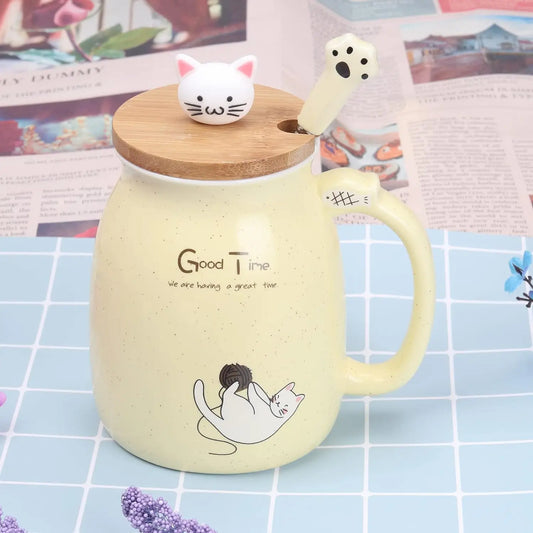 TAZA KAWAII GATO